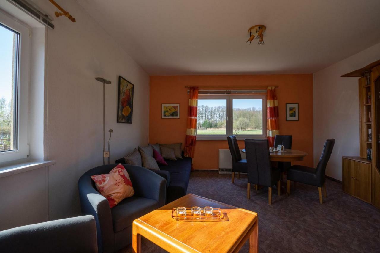 Ferienwohnung Sonnenblume Himmelpfort Pian Dış mekan fotoğraf